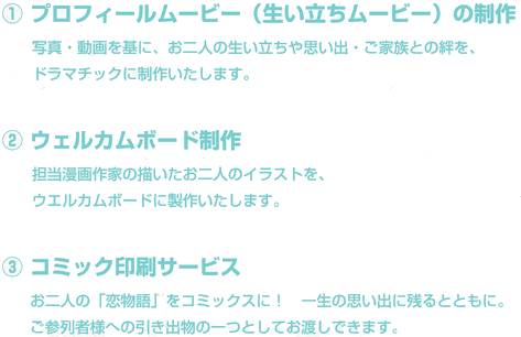 プロフィールビデオのプラン