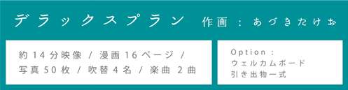 結婚式ビデオ デラックスプラン